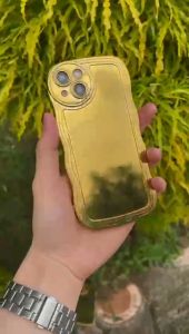 SOFTCASE SILIKON WAVE GELOMBANG GOLD FOR IPHONE X XS XR 7 7+ 8 8+ SE 2020 11 12 13 14 PRO MAX HC3125