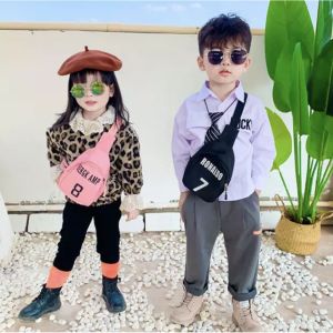 กระเป๋าคาดอกเด็ก สุดเท่ สีสดใส ใส่ของได้เยอะ..BA-