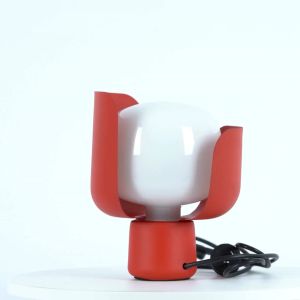 PLH Petal Blossom Glass Table Lamp with UK Plug
