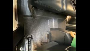 พรมไวนิลดักฝุ่น TOYOTA REVO CAB เต็มคัน