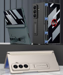 Kickstand for Samsung Z Fold 7 Case with Privacy Screen Protector Magnetic Hinge Coverage Protective Full Body Shockproof Case for Galaxy Z Fold 6 CaseZ Fold 5 Case