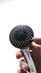Hand Shower Dan Selang Kamar Mandi 1 Set 1/2 Inch Bahan ABS Chrome High Quality HS-73+Selang G5/G6
