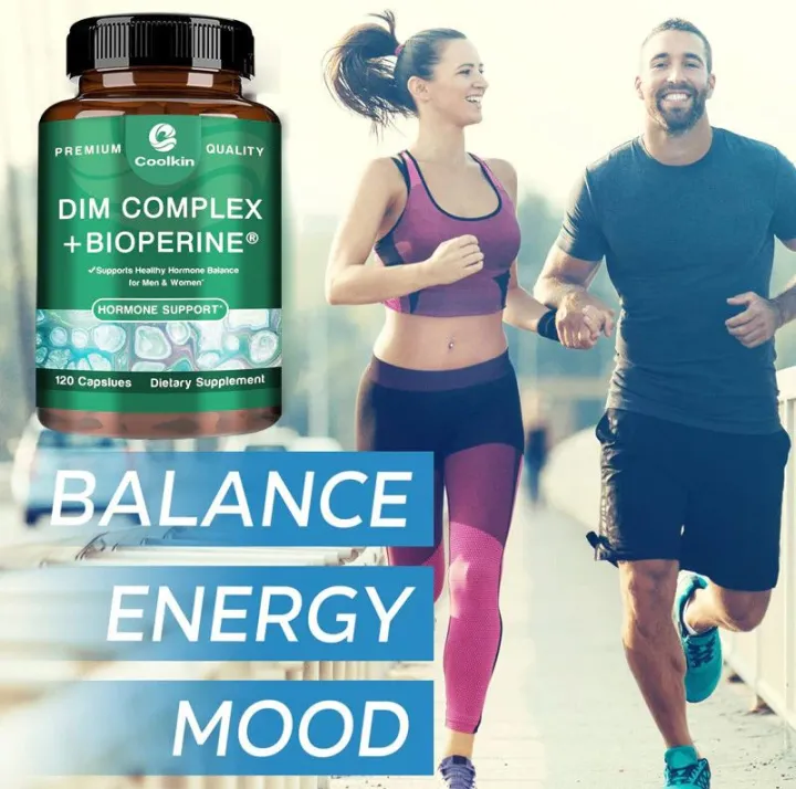 Dim Balance ผลิตภัณฑ์เสริมอาหาร Diindolylmethane DIM Complex Male and Female ...