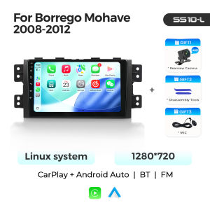 MEKEDE Linux System For Kia Borrego Mohave 2008 - 2012 Car Multimedia Player IPS Screen BT FM AM RDS Stereo Carplay Android Auto