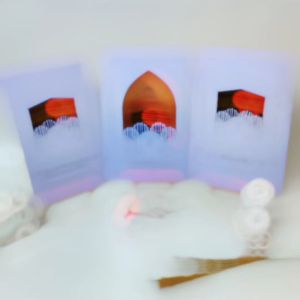 HIASAN DINDING ISLAMI KABAH (20X30 CM ) KALIGRAFI ISLAMI MEKAH HAJI WALL DECOR HIASAN DINDING KABAH BAITULLAH