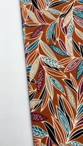 Kain Korea A-Grade ITY Moss Crepe Printed 340g Bidang 60 -Mikawah Textiles Kain Pasang Korea