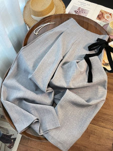 PAIBOLI | Design Sense Loose Straight Leg Pants Summer New High Waist Slimming Casual Pants