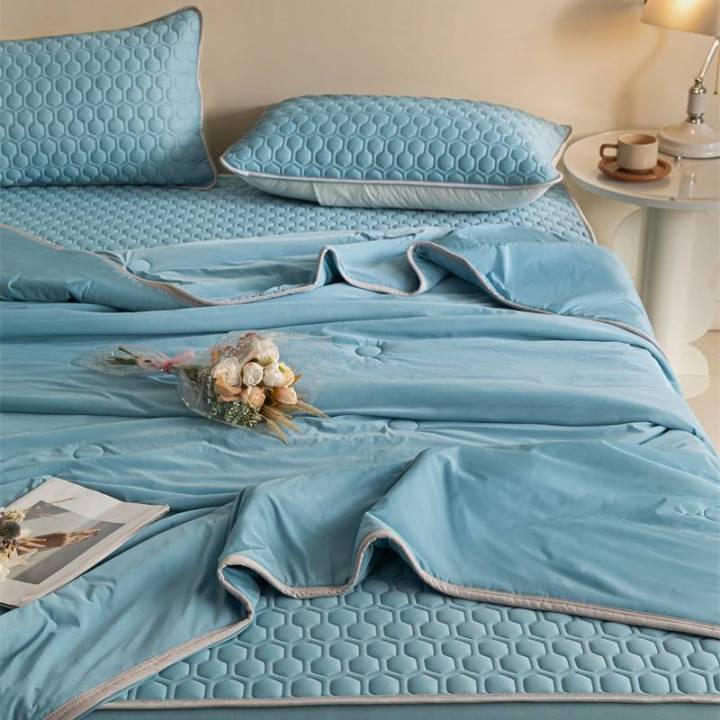 Cooling Tencel Latex Summer Bedding Machine Washable