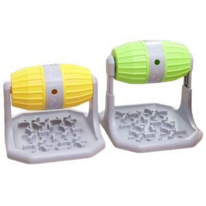 ลูกกลิ้งสุนัขรั่วของเล่นเกมปริศนาอาหารกับชามอาหารช้า TIKTOK Internet คนดังของเล่นสัตว์เลี้ยงเดียวกัน