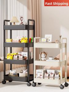 LJXZ | Moveable Storage Shelving Unit Cart