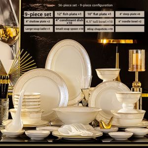 Luxury Ceramic Tableware Set