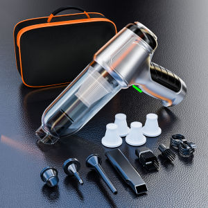 SZUK New Car Vacuum Cleaner Foldable Powerful Air Blower Strong Suction Mini Cleaning Machine Wireless Handheld Vacuum Cleaner