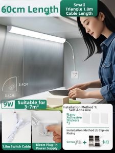 LAISILIMANWEI | Kitchen Under Cabinet LED Light Remote Control