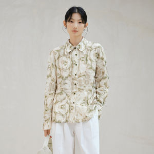 Yigue | Sun Protection Leisure Print Cotton Shirt