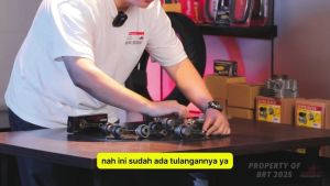 Stang Seher Conrod BRT CNC FORGED + BEARING KRUK AS WR155 Jupiter MX KING VIXION NVA NVL R15 XABRE