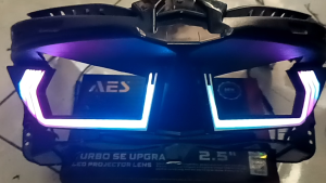 Alis Lazy eyes Vario Led New 125 150 Gen 1 Gen 2 setingan biled Sepasang