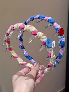 Colorful Stripe Non-slip Decorative Hair Band