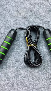 Dây Nhảy Thể Dục Cáp 6318 - Dây Nhảy Cán Nhựa Bọc Mút Lõi Cáp