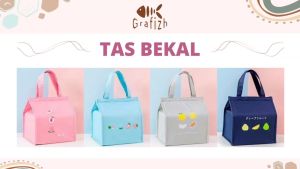 Tas Bekal Lunch Bag Cooler Makanan Anak: Tas Lunch Box 002