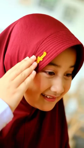 Kerudung Anak Sekolah Zafira Jilbab Anak Sd Tk Jersey Akrilik Ukuran S & M 4 Sampai 13 Tahun Kerudung Sekolah Anak Pita Rempel Hijab Sekolah Pramuka Tanggung