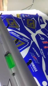 Decals Yamaha YZ125X 250X Terbaru Full Body Stiker Pelindung Motor