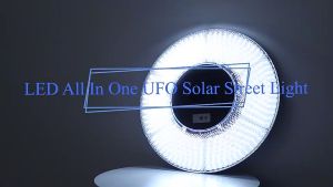 ไฟโซล่าเซลล์ UFO 1000000W ไฟถนนLED โซล่าเซลล์ ไฟแสงอาทิตย์ IP67 ไฟถนนled กันน้ำ ป้องกันฟ้าผ่า Solar Street Light