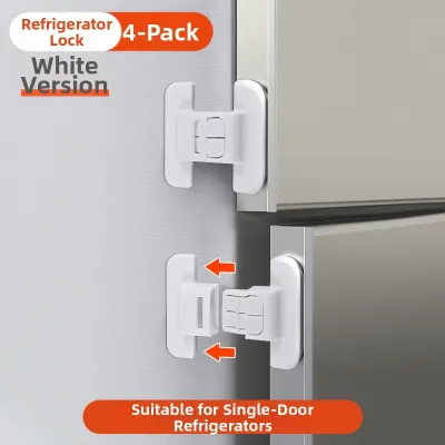 Child Safety Refrigerator Door Lock Clip
