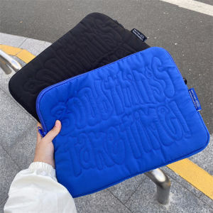 Laptop bag ins creative letter shockproof flat liner bag is suitable for 9.7-15 inches
