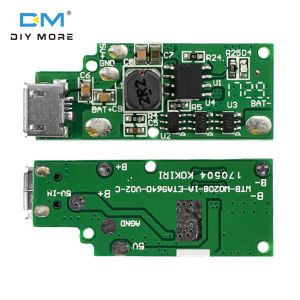 diymore 18650 Li-ion Battery 3.7V4.2V Charging Protection Board Mini Charging Treasure Mobile Power Main Board DIY Boost Board