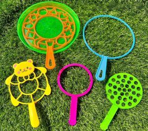 Bubble Machine Blowing Bubble Tool Soap Bubble Maker Blower Set Big Bubble Dish Outdoor Funny Gift Toys For Children Bubble Wand