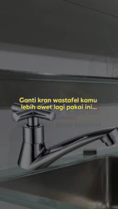 Tidy Kran Wastafel Stainless Kenai 806