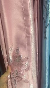 ผ้าม่านหน้าต่าง ประตู ตาไก่สำเร็จรูป กันแสง80-95% คุณภาพพรีเมี่ยม ลายต้นไม้  มี4สี สินค้าพร้อมส่ง