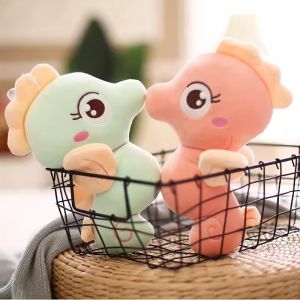 Cute Hippocampus Doll Color Cute Cartoon Internet Celebrity Dwarf Seahorse Stuffed Toy Ragdoll Doll Birthday Gift for Women