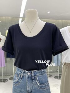 Ultra-Hand Feel Short Modal T-Shirt Womens Niche Summer 2025 Slimming round Neck Short Sleeve Solid Color Base Shirt