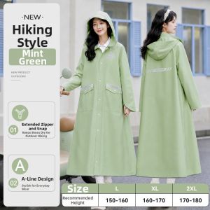 RAINCATO | Rainproof Long Women Raincoat for Adults and Students
