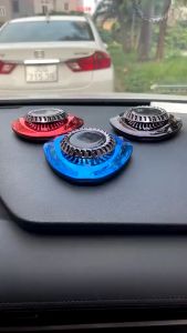 Nước hoa xe ô tô năng lượng mặt trời AROMA THERAPY kèm bảng số điện thoại khuếch tán khử mùi chống say xe