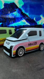 Mainan Mobil Remot Kontrol RC Wuling Mini Air EV Fine Elektrik