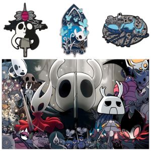 เข็มกลัดโลหะเคลือบลายเกม Hollow Knight รูปดาบ Pure Nail และ Wasp Queen สำหรับคอสเพลย์ ของตกแต่งกระเป๋าเป้ ของขวัญ