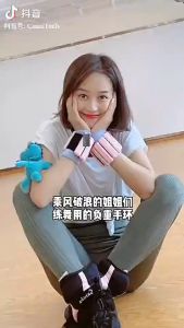 [SG STOCK] Adjustable Gym Fitness Silicone Ankle Leg Energy Bangles hiding Wrist strength training Weights Bracelet