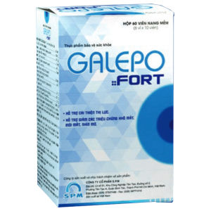 Viên uống TPBVSK GALEPO FOR _ Hỗ trợ cải thiện thị lực giảm mỏi mắt khô mắt và thoái hóa mắt