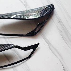 Garnish Cover Lampu Depan Mobil Agya 2023 Carbon