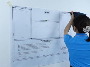 [Mua 1 tặng 1] Giá Sách Treo Tường Chữ U Sáng Tạo Kệ Sách Gỗ 90cm Rộng 15cm SIB Decor KT182