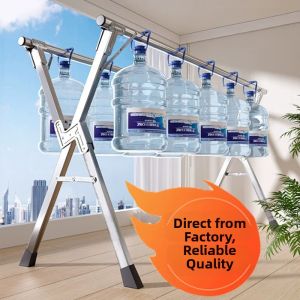 Stainless Steel Retractable Folding Indoor Outdoor Drying Rack