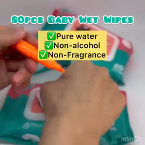 (Buy 5 get 10 free) eco babywipes 15 pcs combo unscented baby wipes and tissue Thick & Soft(HOT)