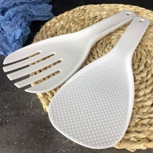 Thìa Nhựa Dày Cỡ Lớn Chống Dính Dùng Trong Nhà Bếp Nhà Hàng Thìa Múc Cơm Dày Dùng Trong Nhà Bếp Thương Mại