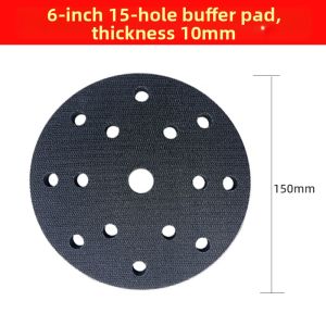 DAIMEIGUANGSU | Sanding Machine Cushion Pad 6inch 17 Holes
