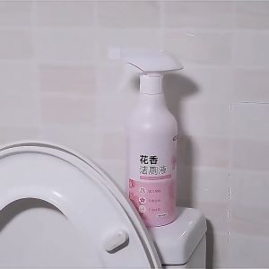 500ml Pencuci tandas floral Flower Fragrance Toilet Cleaner Spray Bathroom Cleaners Long Lasting Floral Fragrance 花香洁厕液 马桶清洁剂