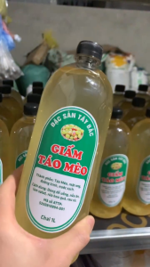 Giấm Táo Mèo Mật Ong Mù Cang Chải Lên Men Tự Nhiên Chai 1000ml Shop Tây Bắc 21