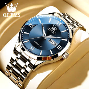 OLEVS | New Automatic Simple Night Vision Business Mens Watch