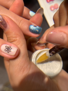 Bút chấm đá bằng sáp cao cấp đính đá nail